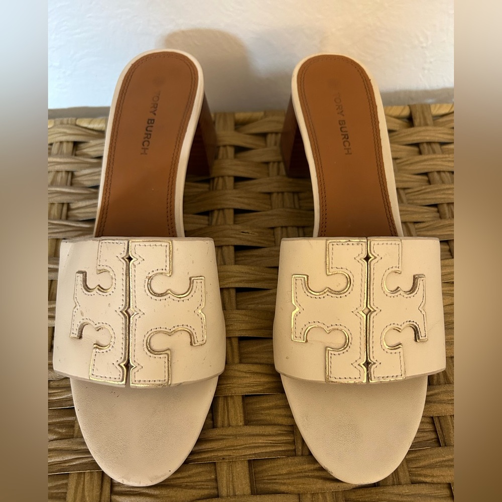 Tory Burch | Logo Heeled Slides